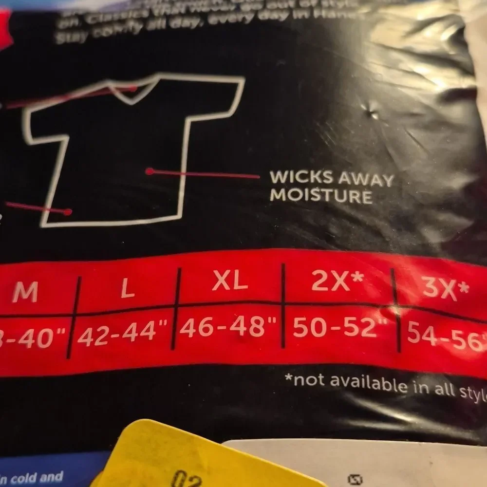 Hanes men xl